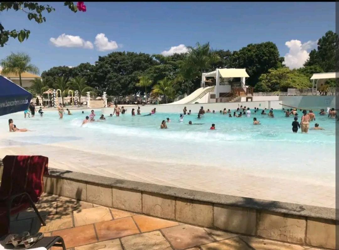 Lacqua Di'Roma Parque Com Parque Aquatico Incluso Na Diaria! Roupas De Cama E Toalhas Nao Estao Disponiveis No Servico, Devem Ser Levado Pelo Hospede! Διαμέρισμα Caldas Novas Εξωτερικό φωτογραφία